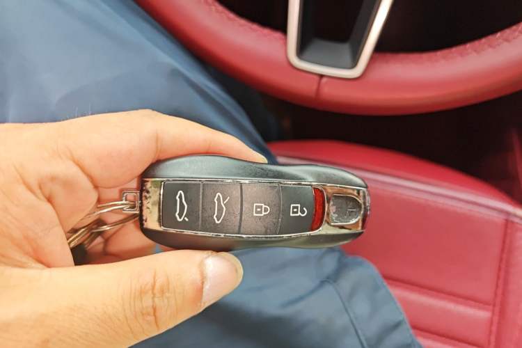 Used Porsche 718 2020 Boxster 2.0T Vehicle Key