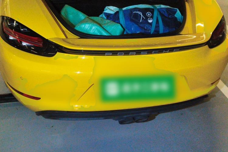 Used Porsche 718 2020 Boxster 2.0T Engine Bay