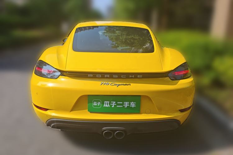 Used Porsche 718 2020 Cayman 2.0T Rear