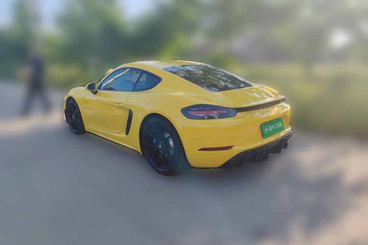 Used Porsche 718 2020 Cayman 2.0T Rear Left 45 Deg