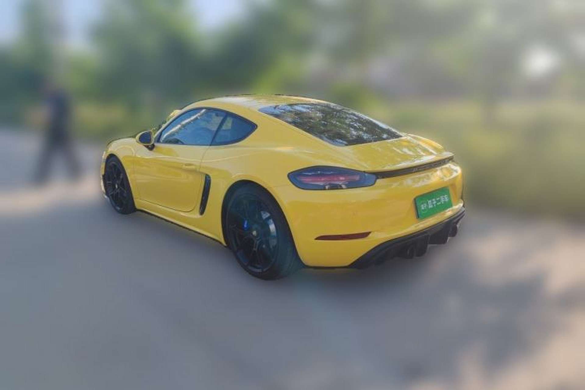 Used Porsche 718 2020 Cayman 2.0T Rear Left 45 Deg