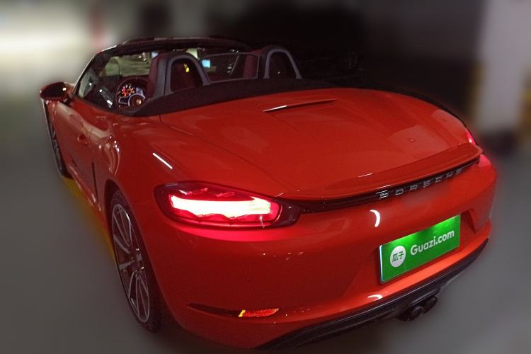 Used Porsche 718 2020 Boxster 2.0T Rear Left 45 Deg