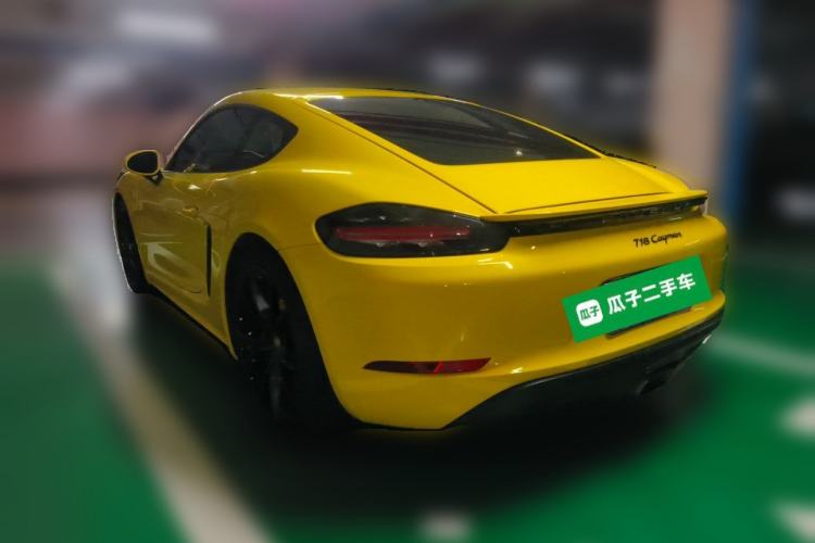Used Porsche 718 2020 Cayman 2.0T Rear Left 45 Deg