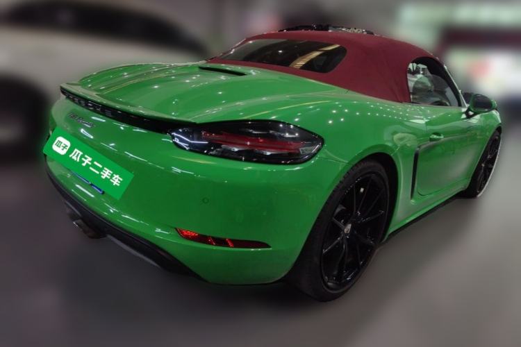 Used Porsche 718 2021 Spyder 2.0T Rear Right 45 Deg