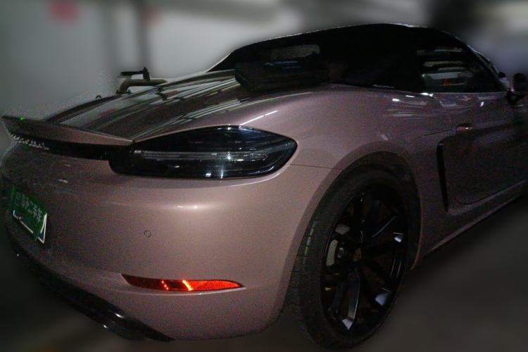 Used Porsche 718 2021 Spyder 2.0T Rear Right 45 Deg