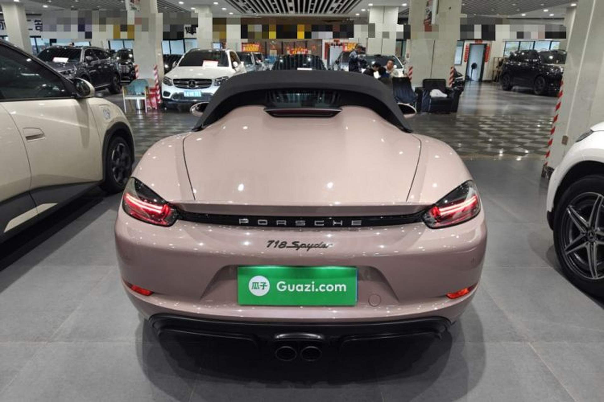 Used Porsche 718 2021 Spyder 2.0T Rear