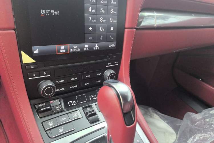 Used Porsche 718 2022 Boxster 2.0T Audio And AC Panel