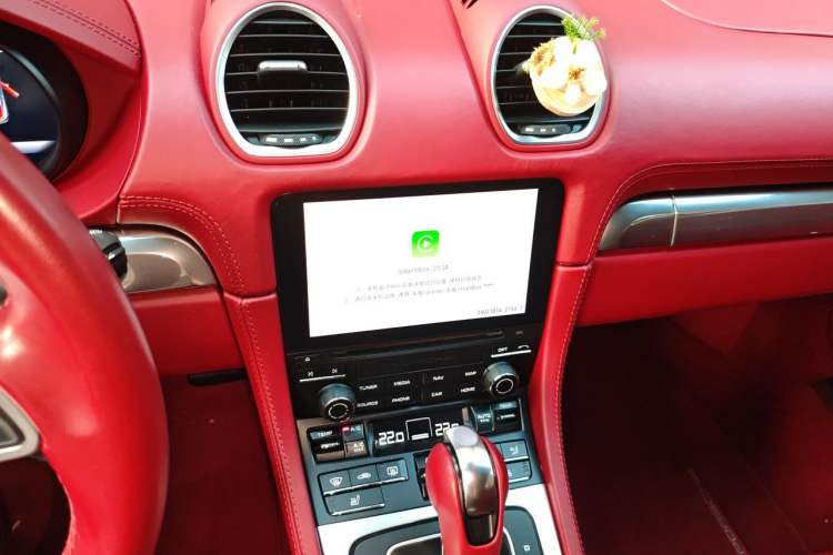 Used Porsche 718 2022 Cayman 2.0T Audio And AC Panel