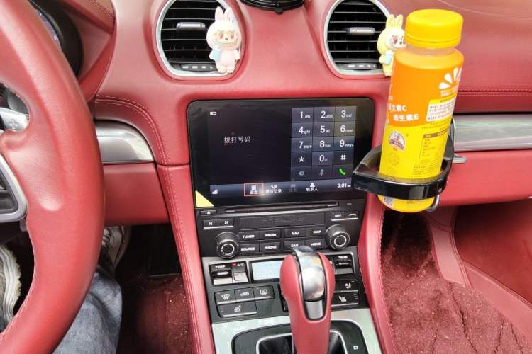 Used Porsche 718 2022 Boxster 2.0T Audio And AC Panel
