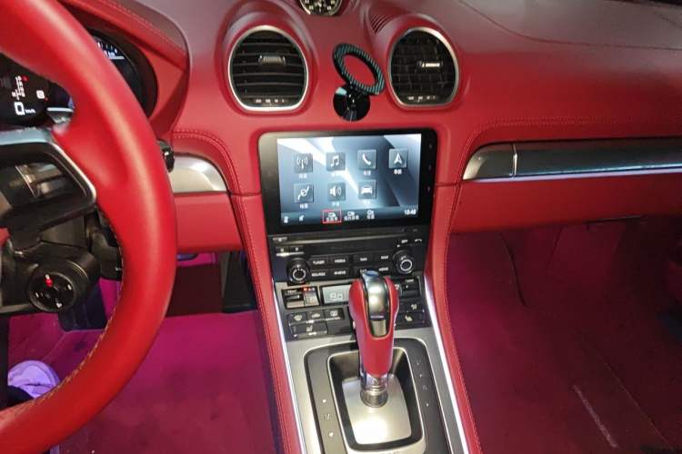 Used Porsche 718 2022 Boxster 2.0T Audio And AC Panel