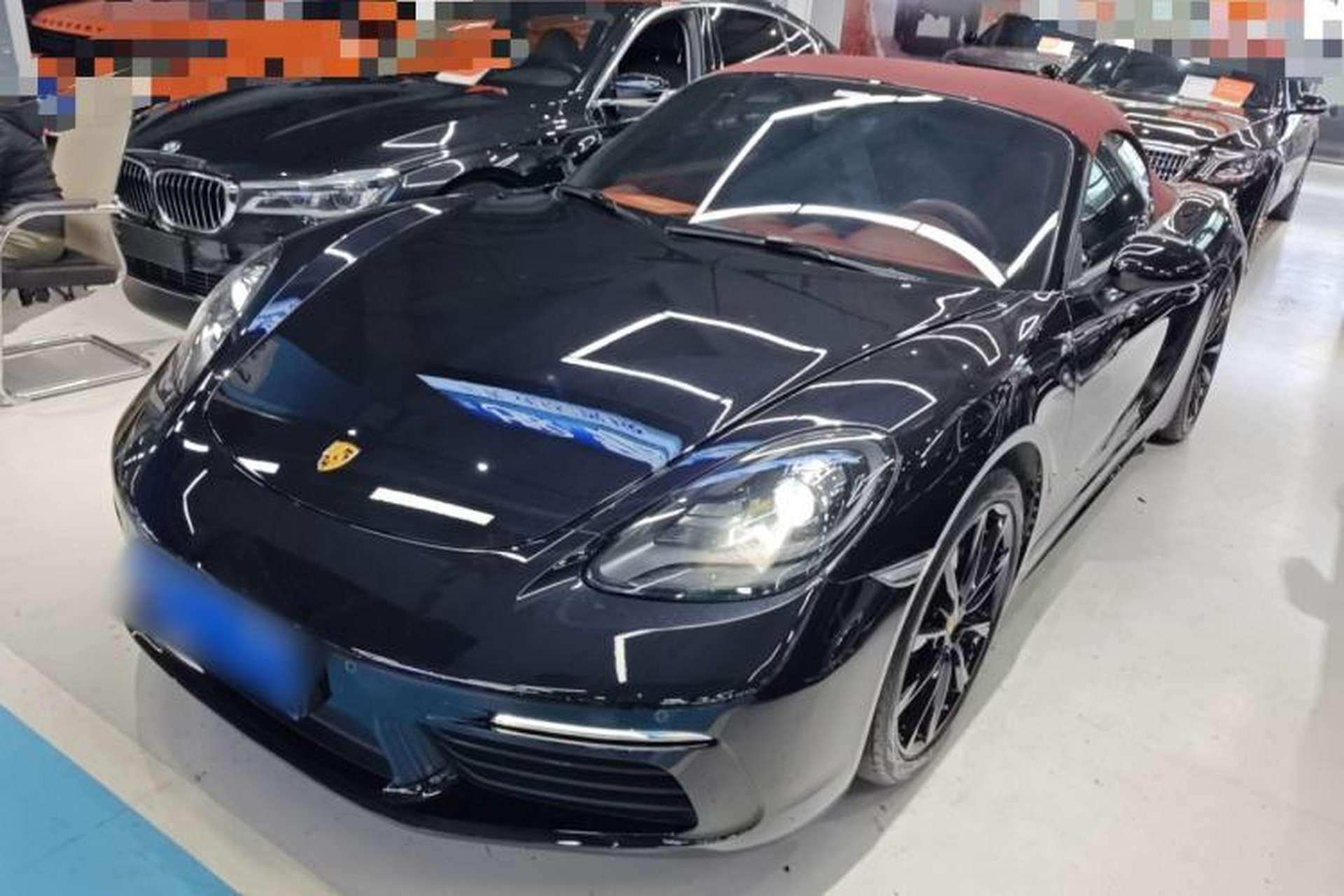 Used Porsche 718 2022 Boxster 2.0T Front Left 45 Deg