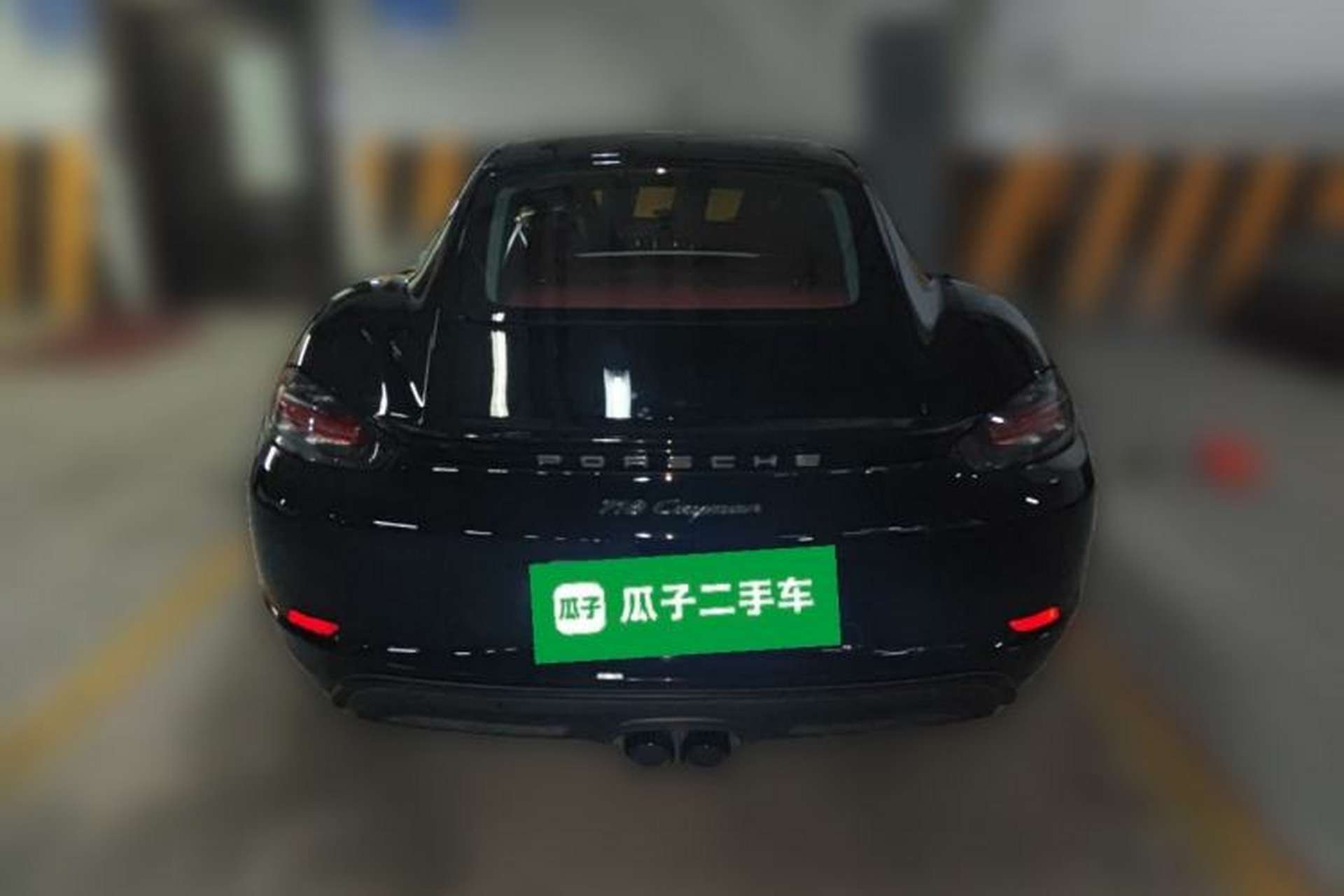 Used Porsche 718 2022 Cayman 2.0T Rear