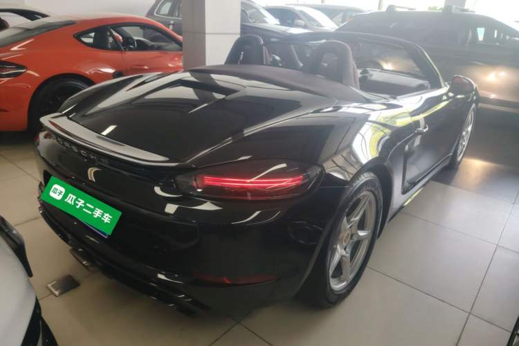 Used Porsche 718 2022 Boxster 2.0T Rear Right 45 Deg