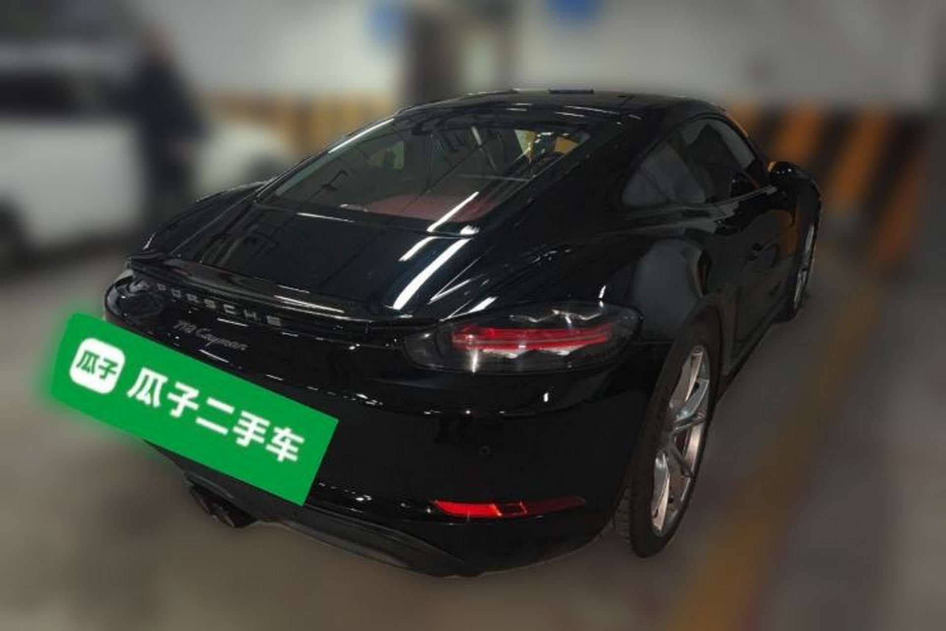 Used Porsche 718 2022 Cayman 2.0T Rear Right 45 Deg