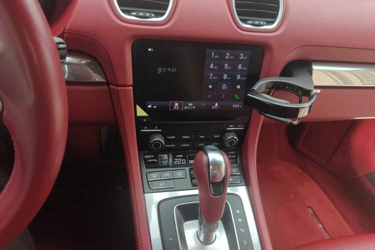 Used Porsche 718 2022 Boxster 2.0T Audio And AC Panel