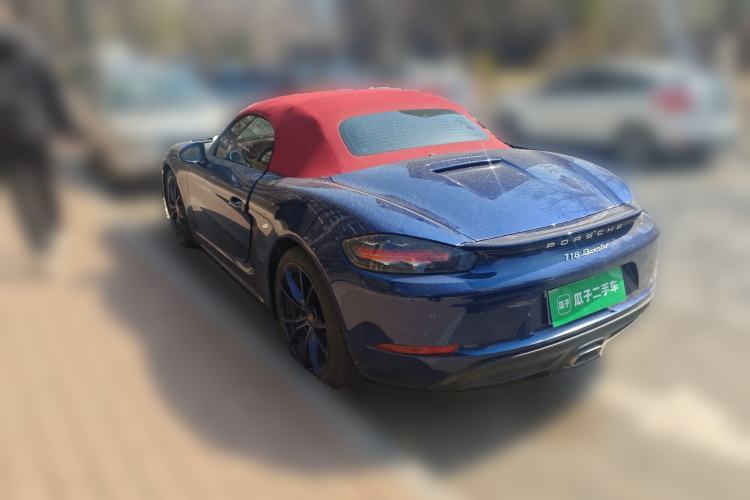 Used Porsche 718 2022 Boxster 2.0T Rear Left 45 Deg