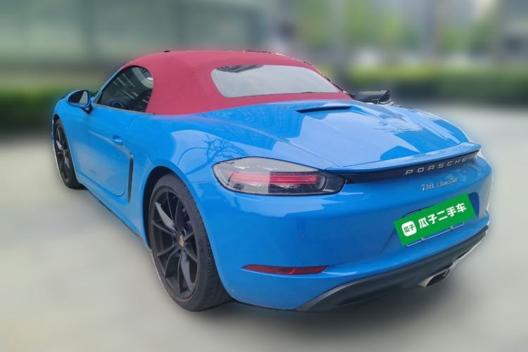 Used Porsche 718 2022 Boxster 2.0T Rear Left 45 Deg