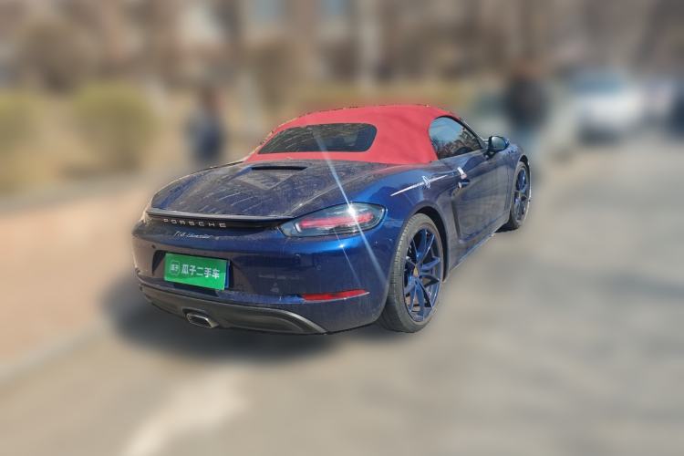 Used Porsche 718 2022 Boxster 2.0T Rear Right 45 Deg
