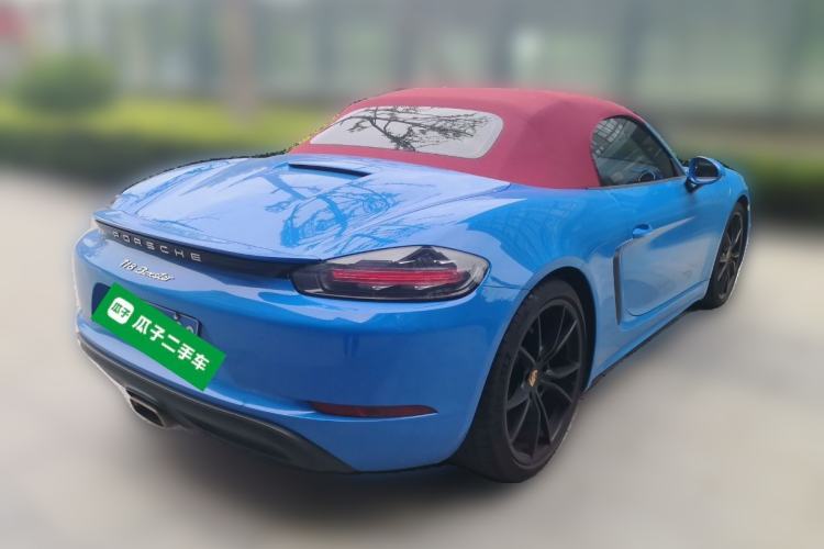 Used Porsche 718 2022 Boxster 2.0T Rear Right 45 Deg