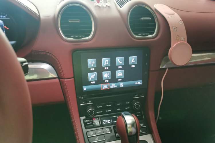 Used Porsche 718 2022 Boxster 2.0T Audio And AC Panel