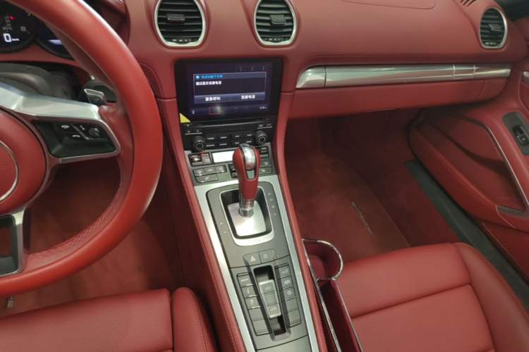 Used Porsche 718 2022 Boxster 2.0T Audio And AC Panel