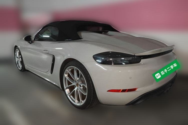 Used Porsche 718 2022 Spyder 2.0T Rear Left 45 Deg