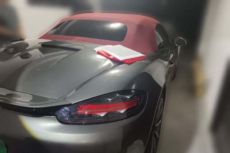 Used Porsche 718 2022 Boxster 2.0T Rear Right 45 Deg