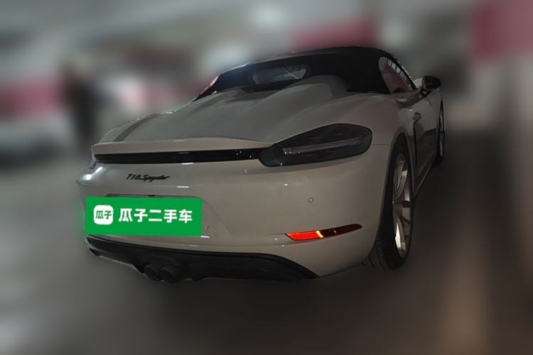 Used Porsche 718 2022 Spyder 2.0T Rear Right 45 Deg