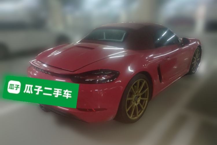 Used Porsche 718 2022 Boxster 2.0T Rear Right 45 Deg