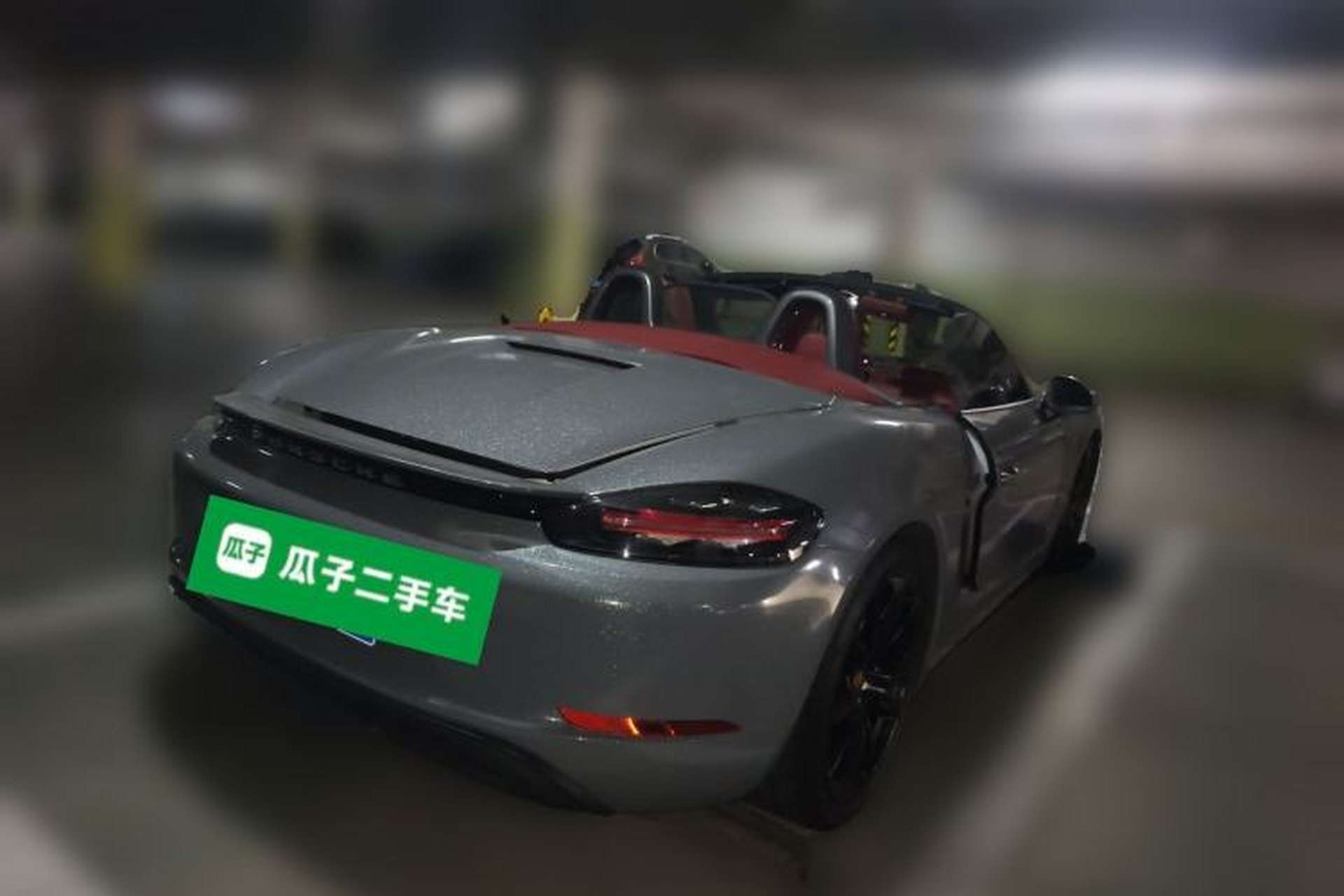 Used Porsche 718 2022 Boxster T 2.0T Rear Right 45 Deg