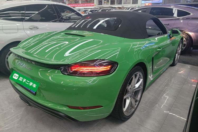 Used Porsche 718 2022 Boxster 2.0T Rear Right 45 Deg