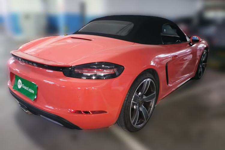 Used Porsche 718 2022 Boxster 2.0T Rear Right 45 Deg