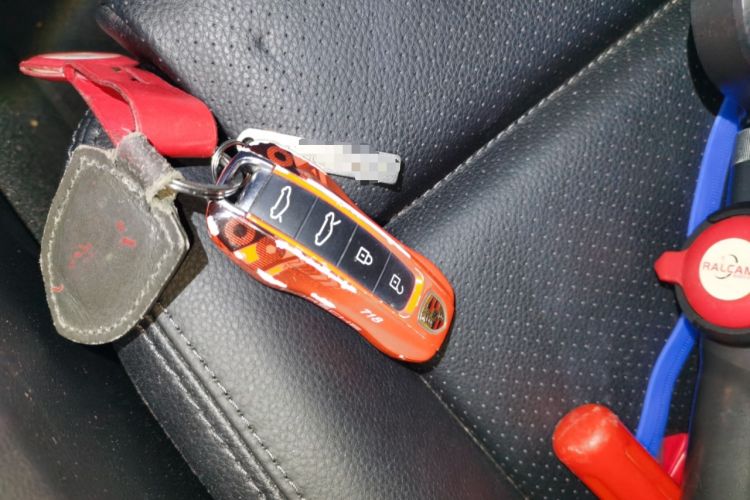 Used Porsche 718 2022 Boxster 2.0T Vehicle Key