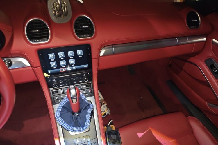 Used Porsche 718 2022 Boxster 2.0T Audio And AC Panel