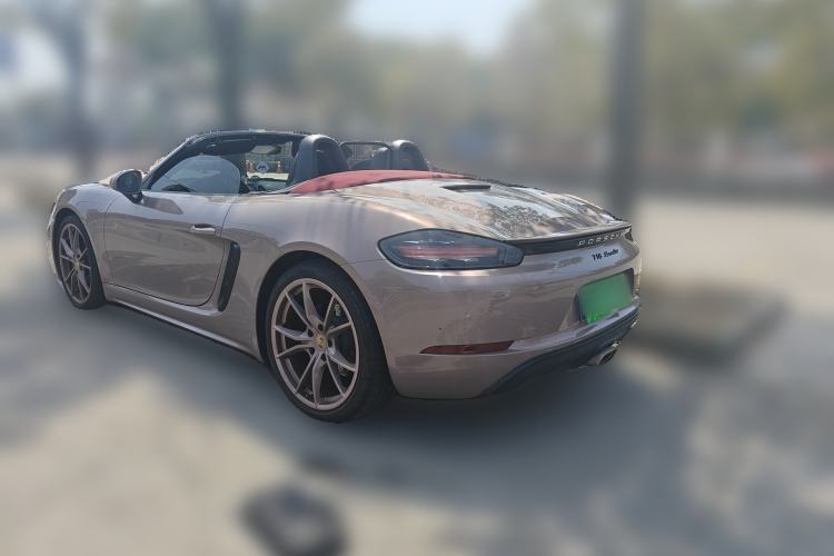 Used Porsche 718 2022 Boxster 2.0T Rear Left 45 Deg