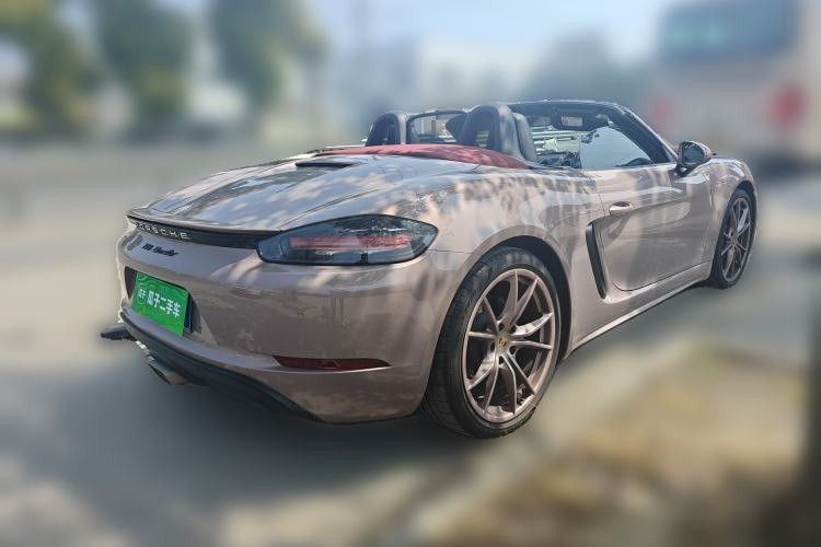 Used Porsche 718 2022 Boxster 2.0T Rear Right 45 Deg