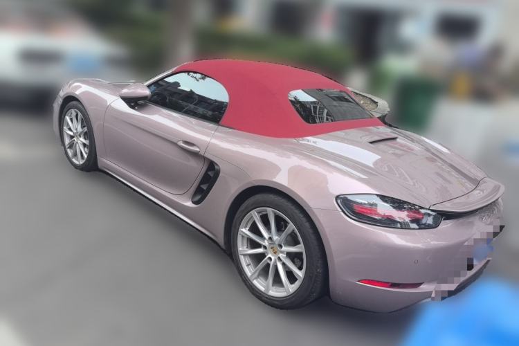 Used Porsche 718 2022 Boxster 2.0T Rear Left 45 Deg