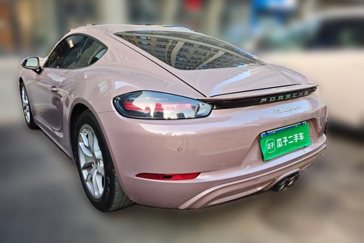 Used Porsche 718 2022 Cayman 2.0T Rear Left 45 Deg