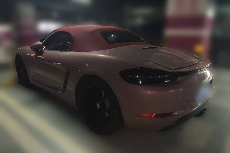 Used Porsche 718 2022 Boxster 2.0T Rear Left 45 Deg