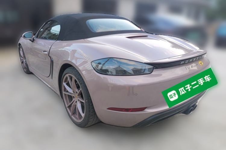 Used Porsche 718 2022 Boxster 2.0T Rear Left 45 Deg