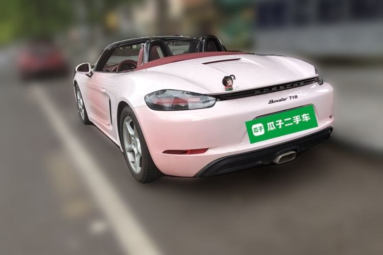 Used Porsche 718 2022 Boxster 2.0T Rear Left 45 Deg