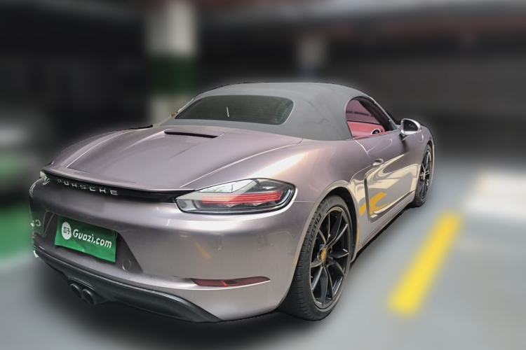 Used Porsche 718 2022 Boxster 2.0T Rear Right 45 Deg