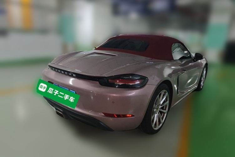 Used Porsche 718 2022 Boxster 2.0T Rear Right 45 Deg