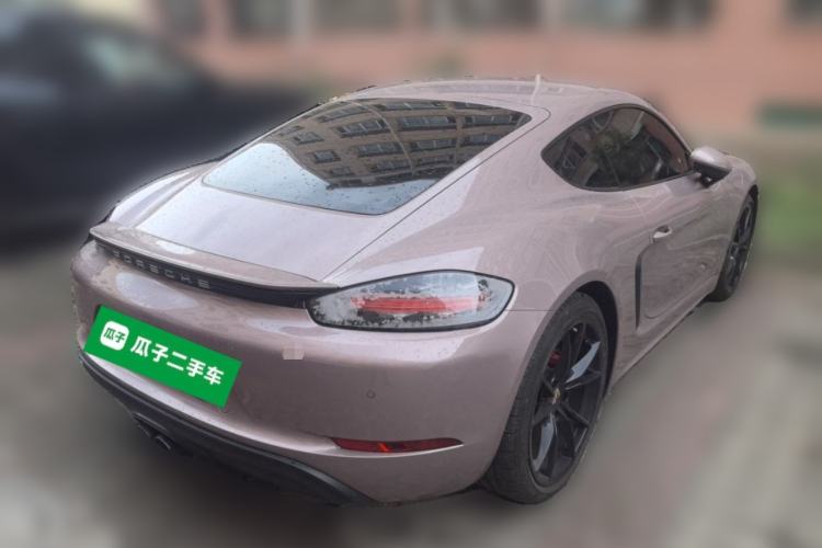 Used Porsche 718 2022 Cayman 2.0T Rear Right 45 Deg