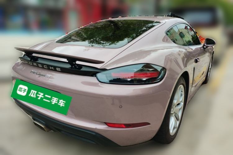 Used Porsche 718 2022 Cayman 2.0T Rear Right 45 Deg