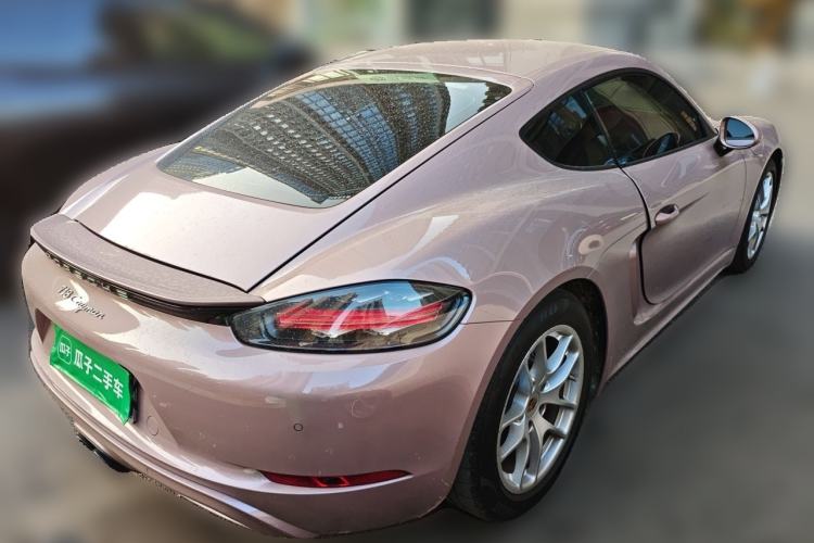 Used Porsche 718 2022 Cayman 2.0T Rear Right 45 Deg
