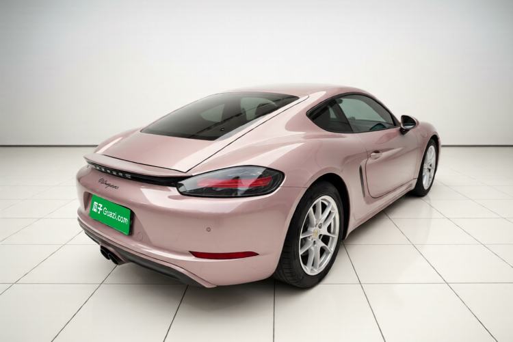 Used Porsche 718 2022 Cayman 2.0T Rear Right 45 Deg