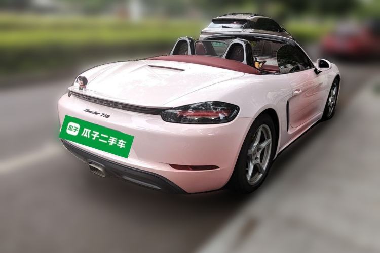 Used Porsche 718 2022 Boxster 2.0T Rear Right 45 Deg