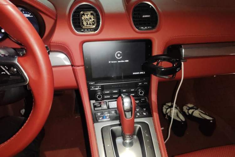 Used Porsche 718 2022 Boxster T 2.0T Audio And AC Panel