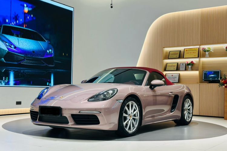 Used Porsche 718 2022 Boxster 2.0T Exterior 4